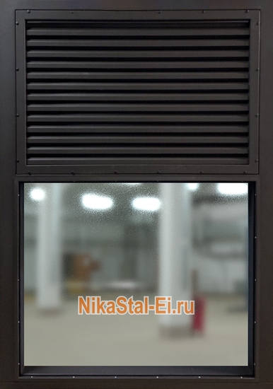 Ставни жалюзи с остеклением
