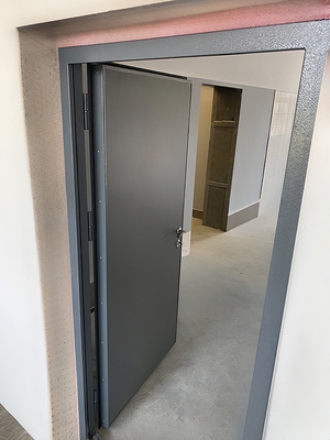 Входная серая дверь Входная серая дверь