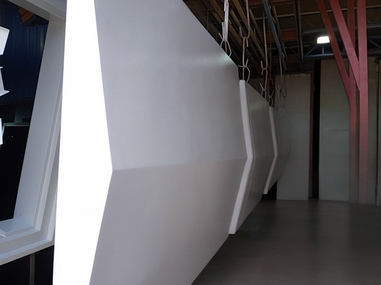 Люки в покрасочном цехе