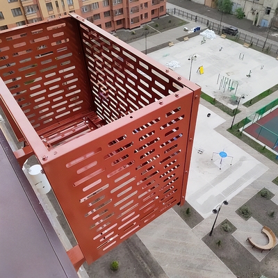 Установленный короб