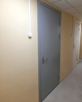 Однопольная дверь серого цвета Однопольная дверь серого цвета