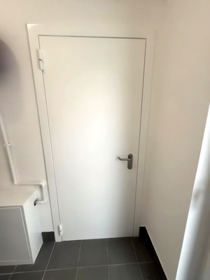 Дверь белого цвета