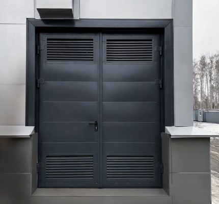 Фото металлических ворот Фото металлических ворот