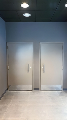 Двери с отбойником Двери с отбойником