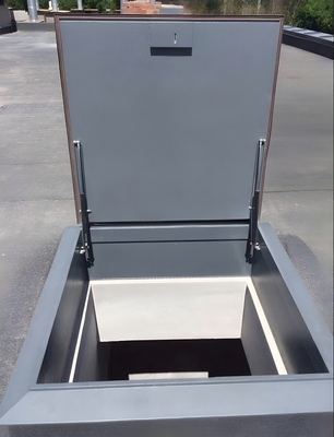 Монтаж кровельного люка на крыше