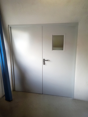 Равнопольная дверь с окном Равнопольная дверь с окном