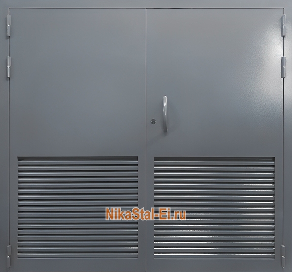 Стальные ворота с вентиляцией Стальные ворота с вентиляцией